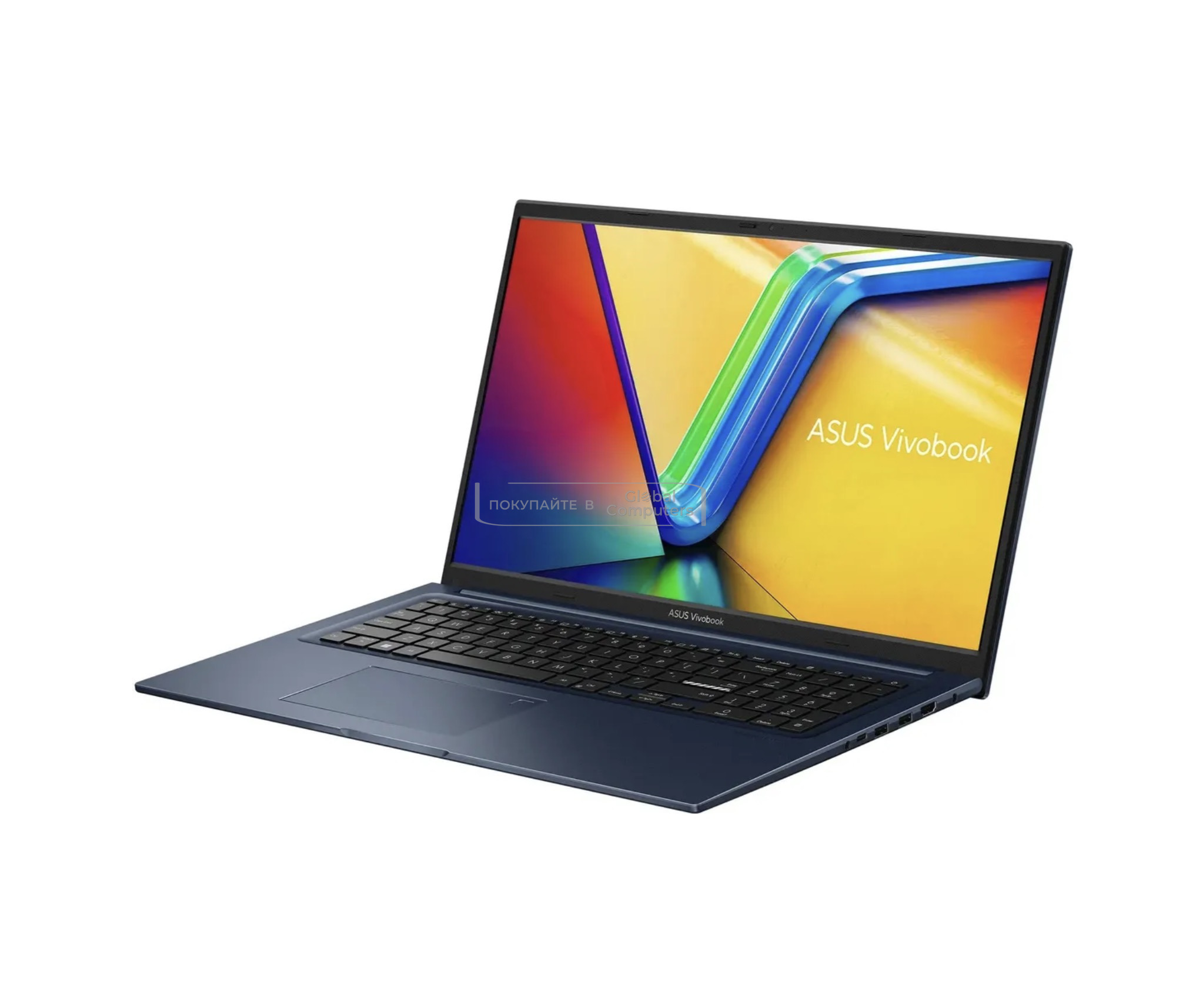 ASUS Vivobook 17 X1704VA-AU982 17.3" FHD Intel Core 5 120U/16GB/512GB SSD/Win 11 Blue фото