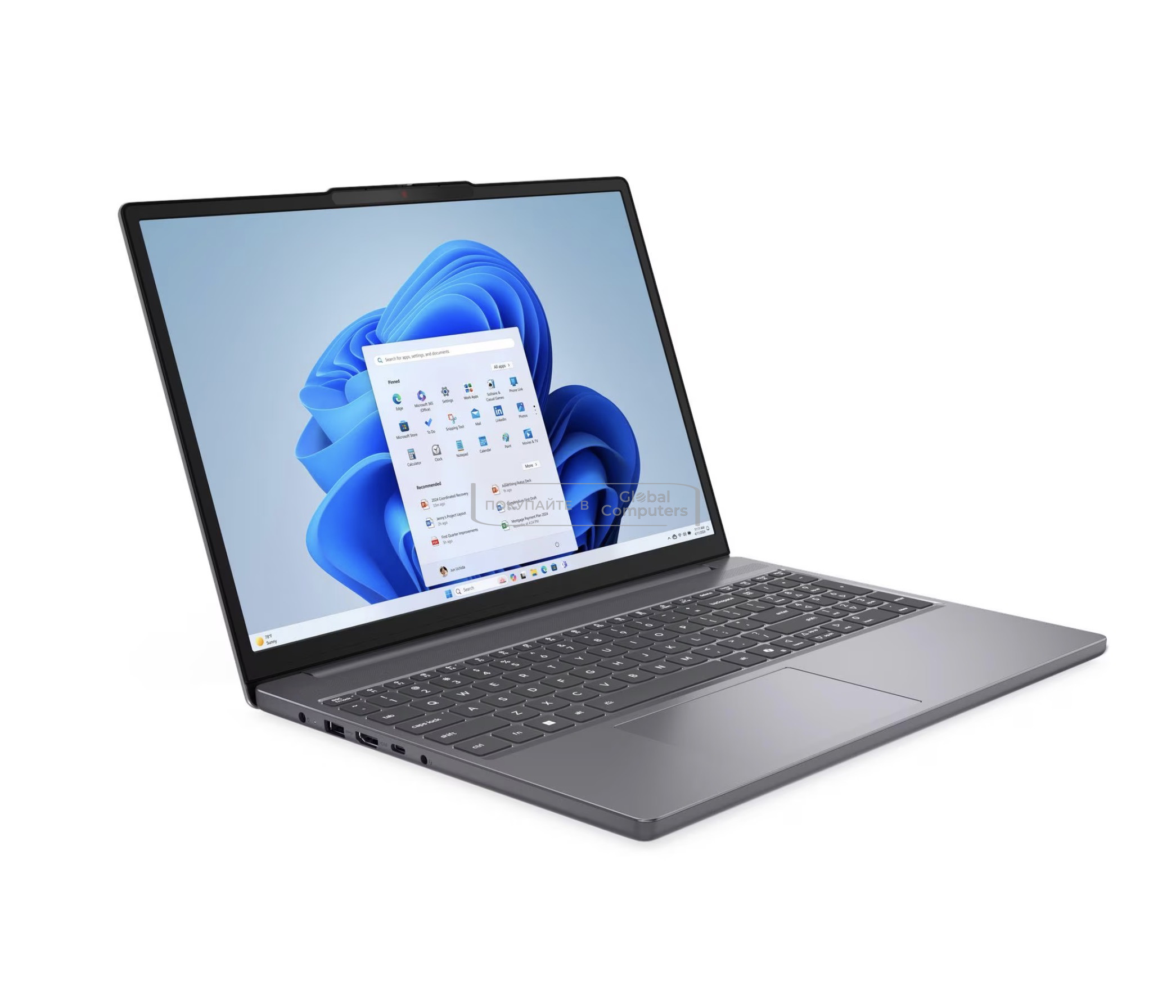 Lenovo IdeaPad Slim 3 15IRH10 15.3" FHD Intel Core i5 13420H/16GB/512GB SSD/Win 11 (83K100VEIN)