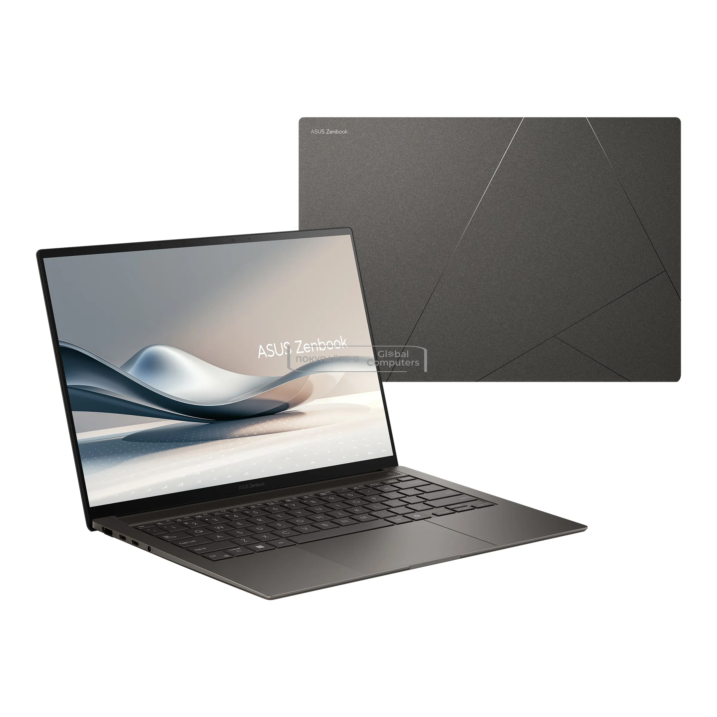 ASUS Zenbook S 14 UX5406SA 14" OLED Intel Core Ultra 7 258V/32GB/1TB SSD/Win 11 (Zumaia Gray) фото