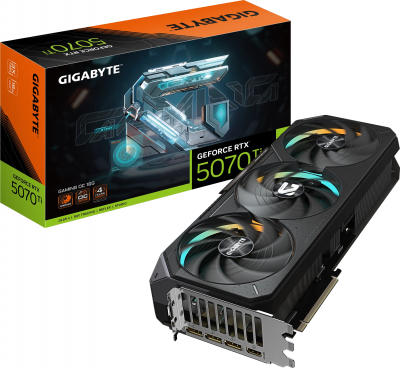 GIGABYTE GeForce RTX 5070 Ti GAMING OC 16GB (9VN507TGO-00-G10)  фото