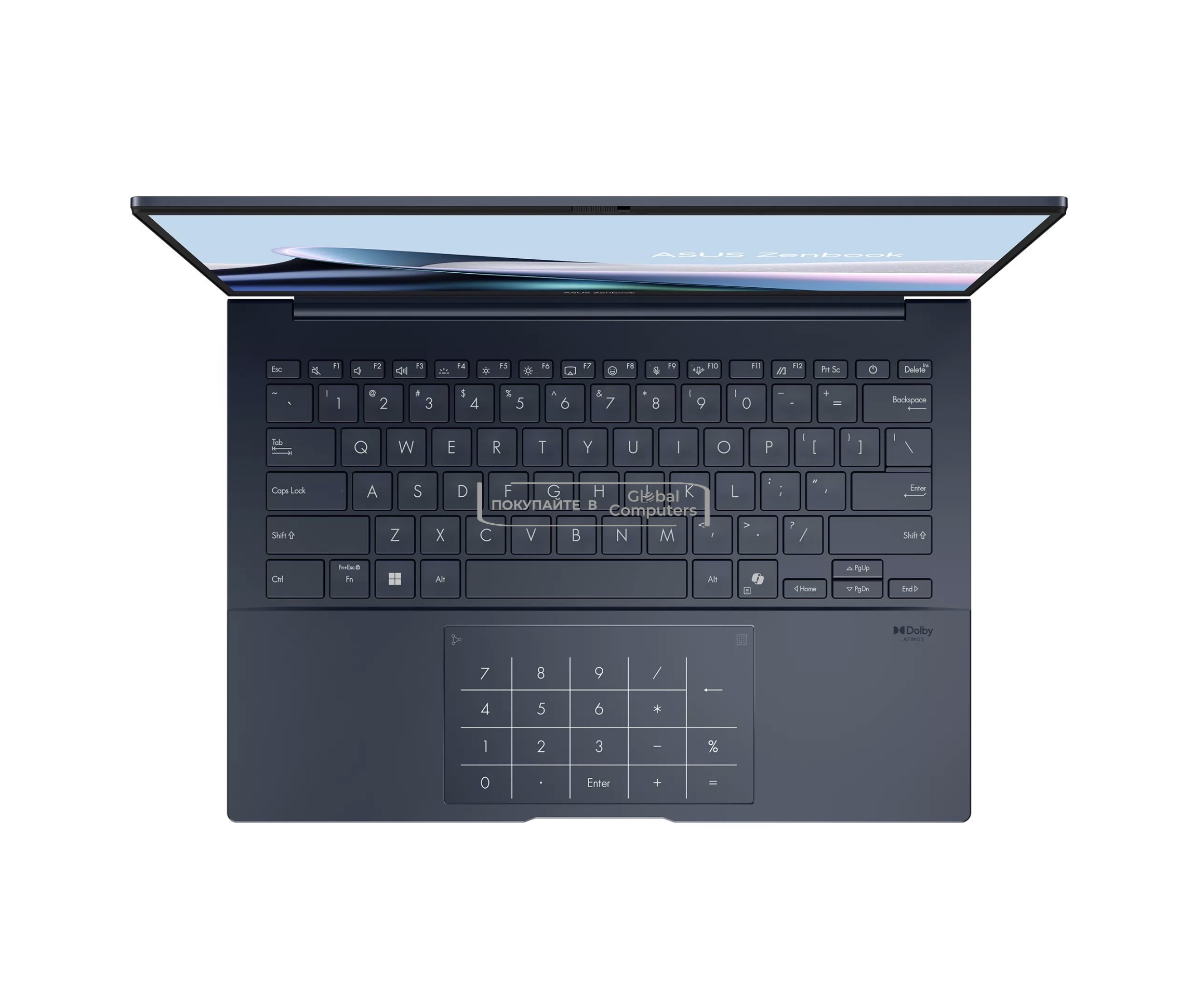 ASUS Zenbook 14 UX3405CA 14" QHD Intel Core Ultra 9 285H/32GB/1TB SSD/Win 11 Ponder Blue фото