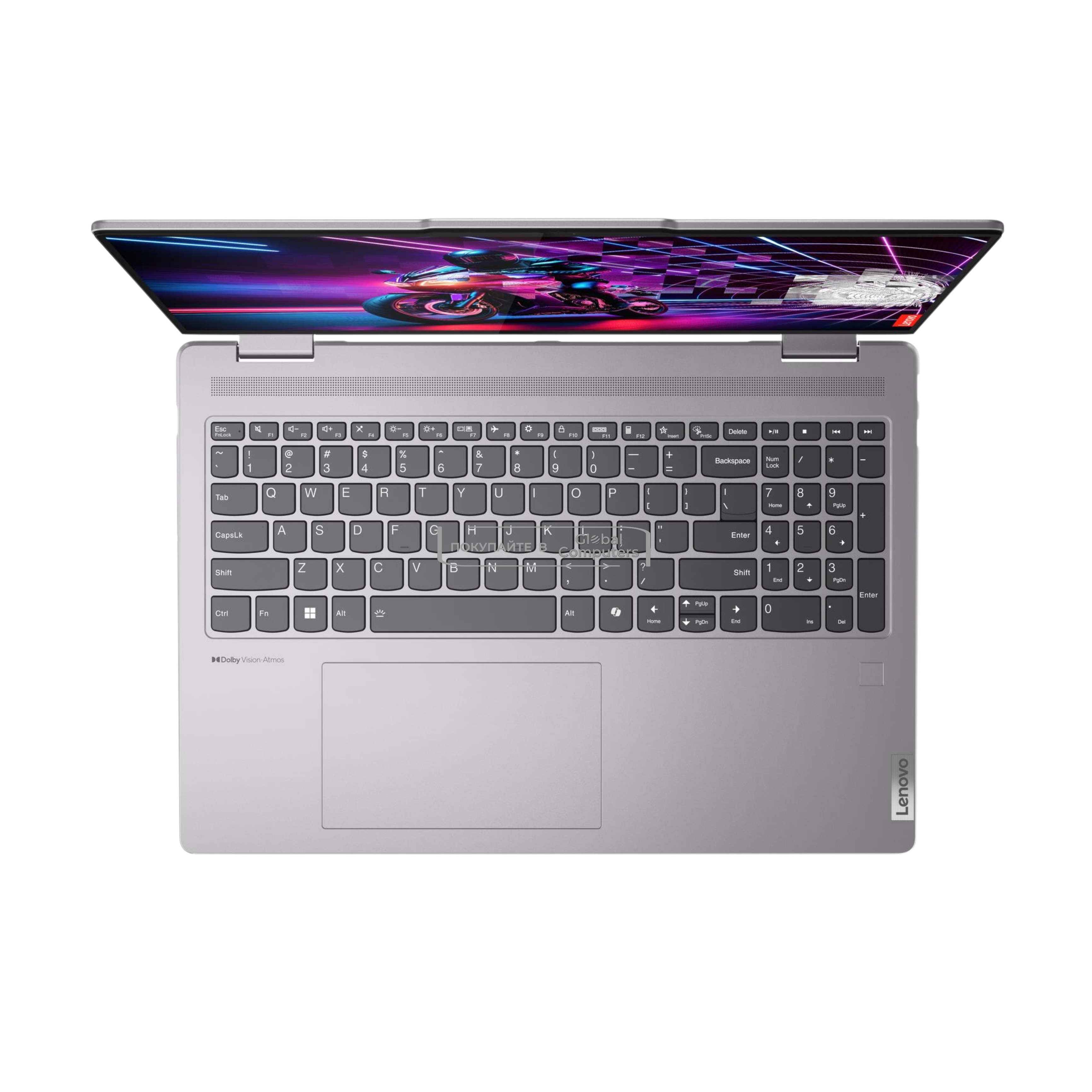 Lenovo Yoga 7 2-in-1 16AHP9 16" FHD AMD Ryzen 5 8640HS/8GB/512GB SSD/Win 11 (83DM0004US)