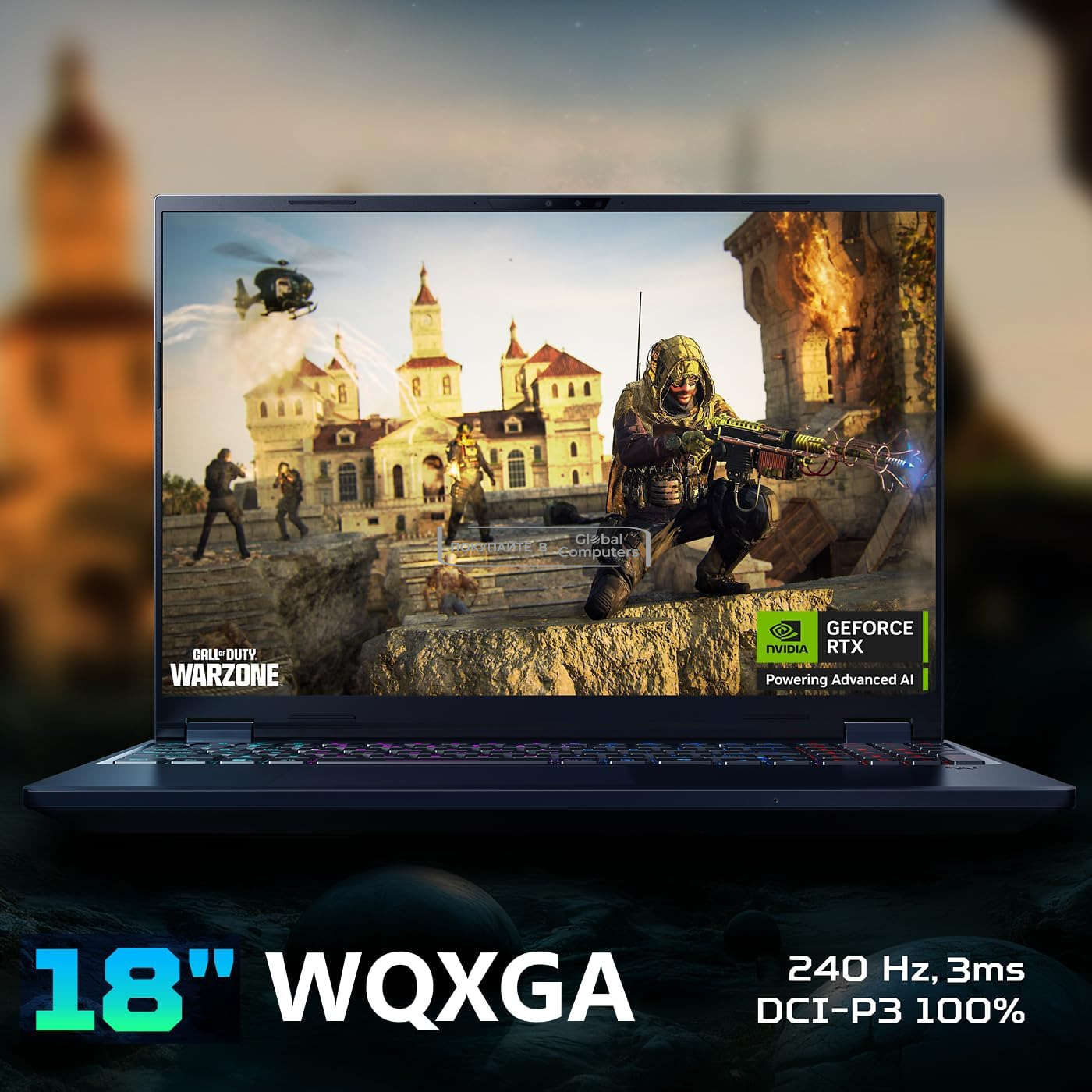 Acer Predator Helios Neo 18 AI PHN18-72-92Y3 QHD Core Ultra 9 275HX/16GB/1TB SSD/RTX 5070 Ti/Win 11 фото