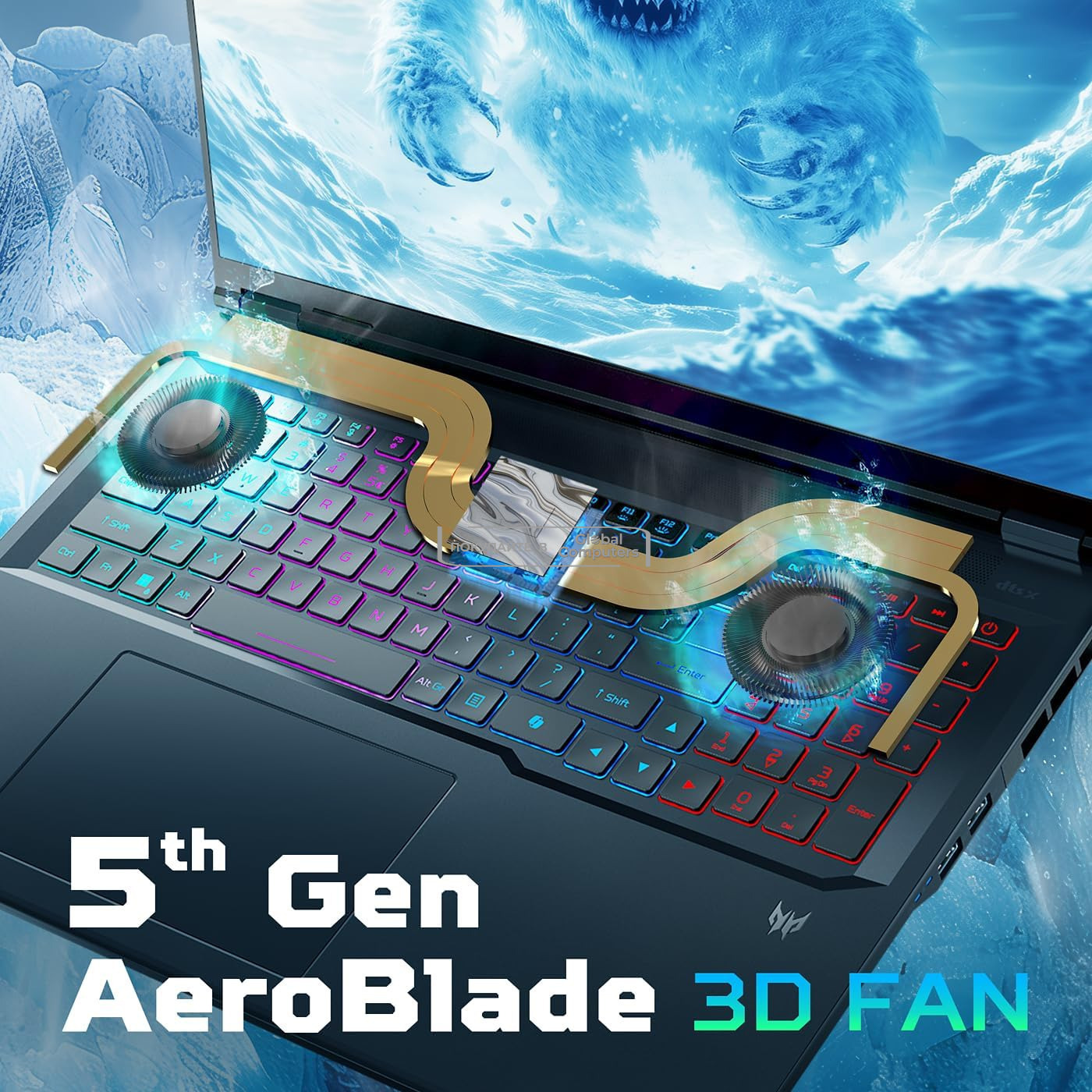 Acer Predator Helios Neo 18 AI PHN18-72-92Y3 QHD Core Ultra 9 275HX/16GB/1TB SSD/RTX 5070 Ti/Win 11 фото