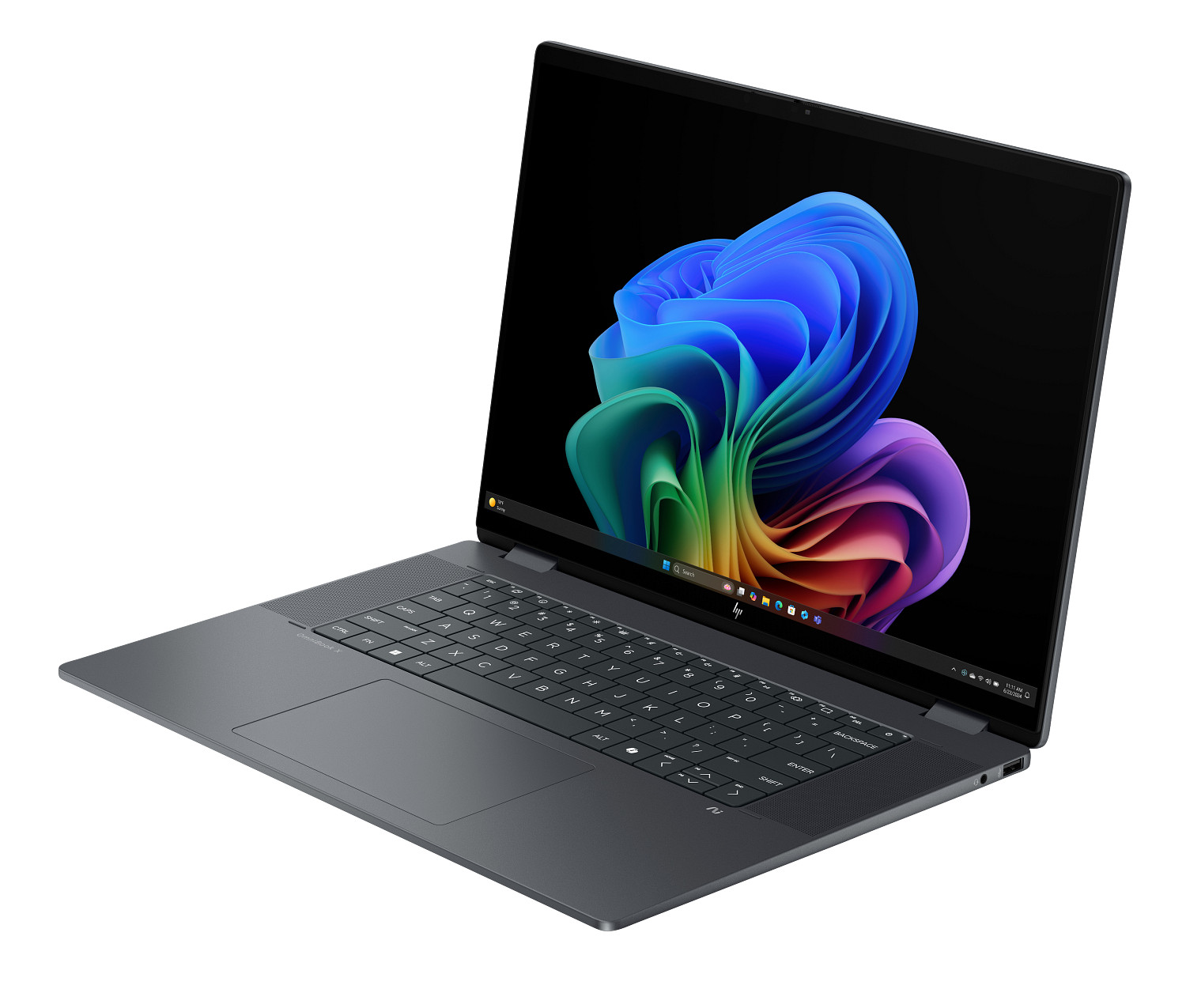 Ноутбук HP OmniBook X Flip 16-as0023dx (Intel Core Ultra 7 256V 2.2GHz/ 16"/ 1920x1200/ 16GB LPDDR5x/ 1TB SSD/ ARC Graphics/ Win11 Home) фото