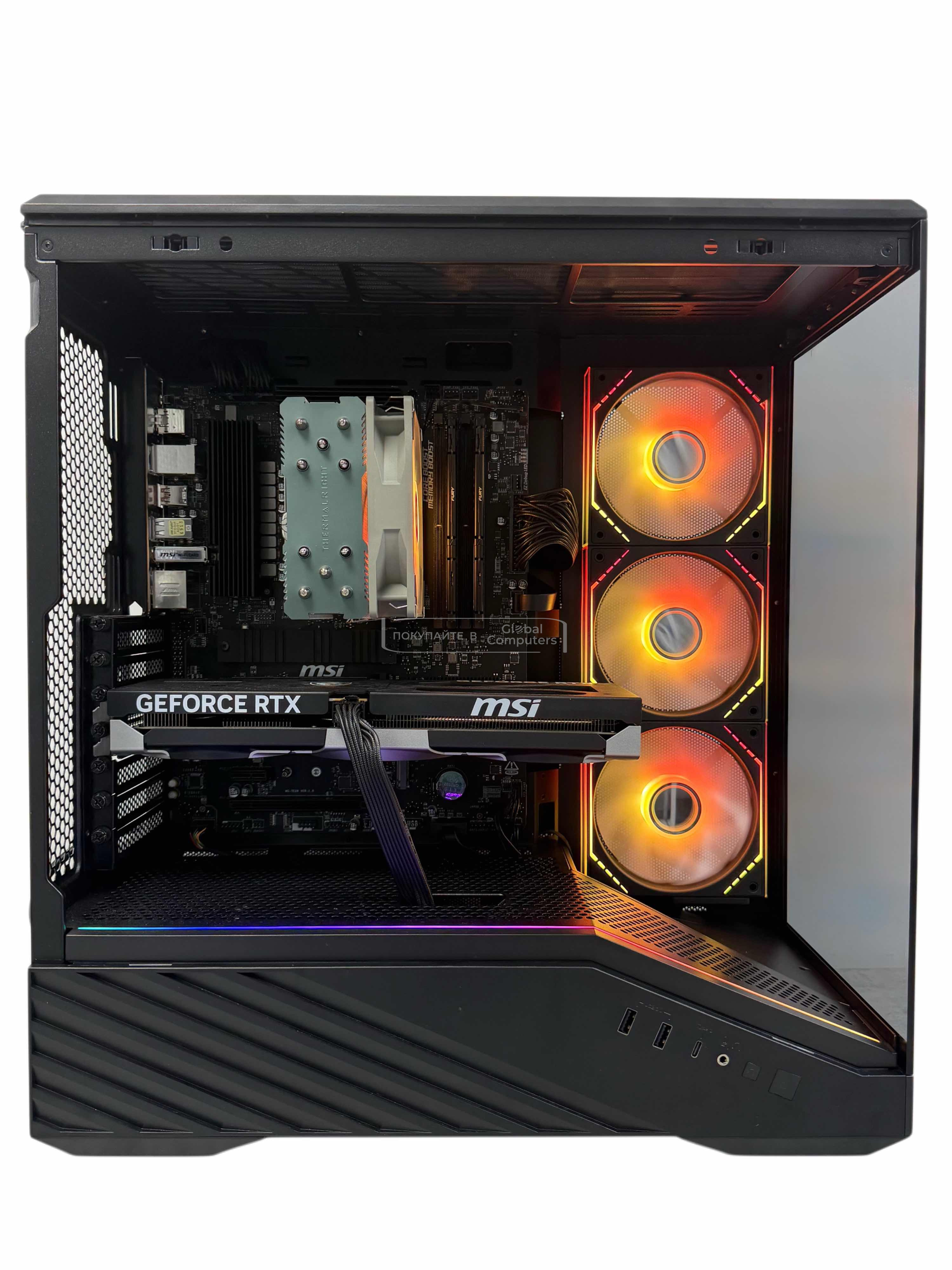 ПК LIAN LI Vector V100 AMD Ryzen 5 7500F/MSI Pro B650-S/32GB DDR5/1TB SSD/MSI RTX 5060/Win 11 Pro фото
