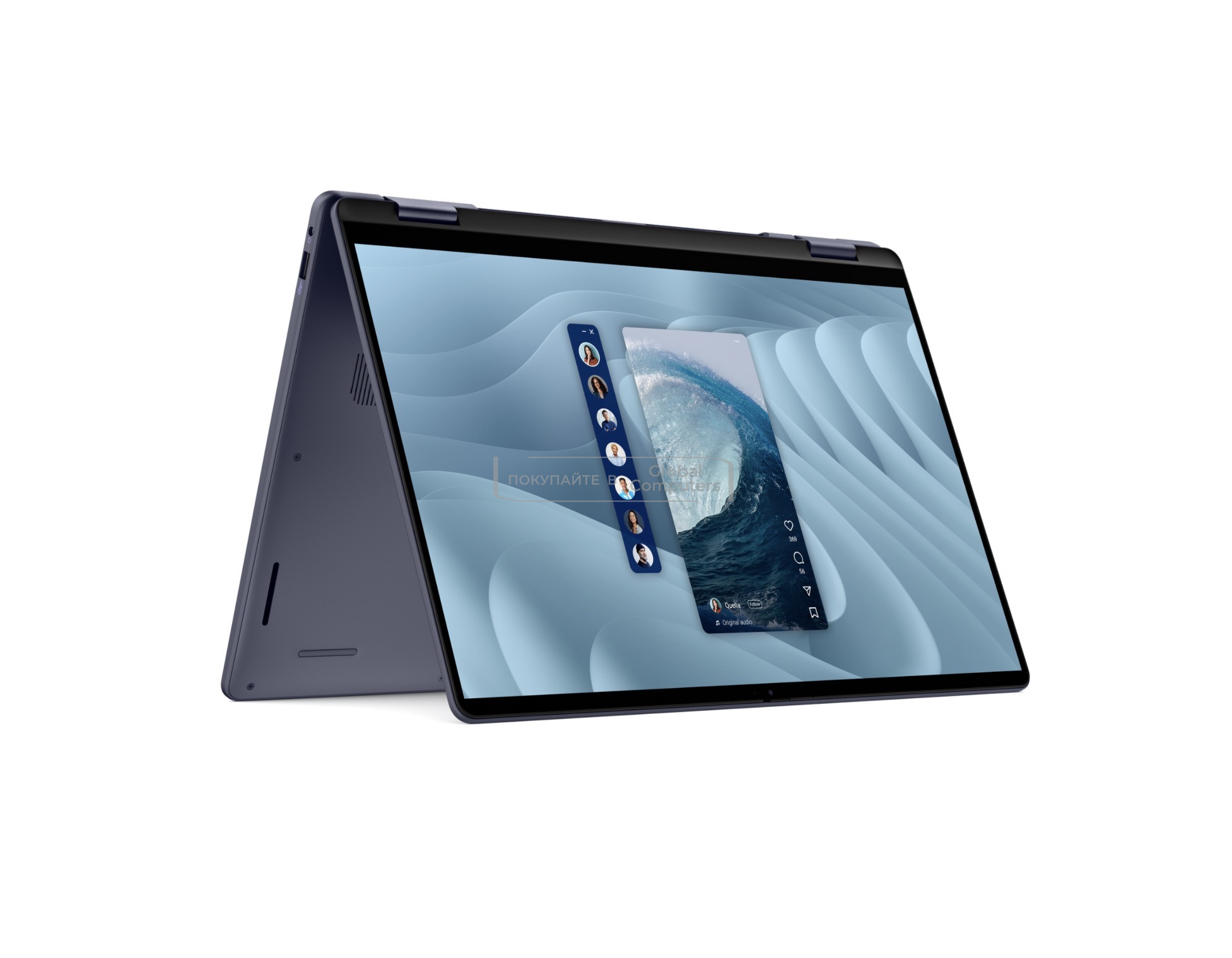 Dell 16 Plus 2-in-1 16" MiniLED Intel Core Ultra 9 288V/32GB/1TB SSD/Win 11 фото