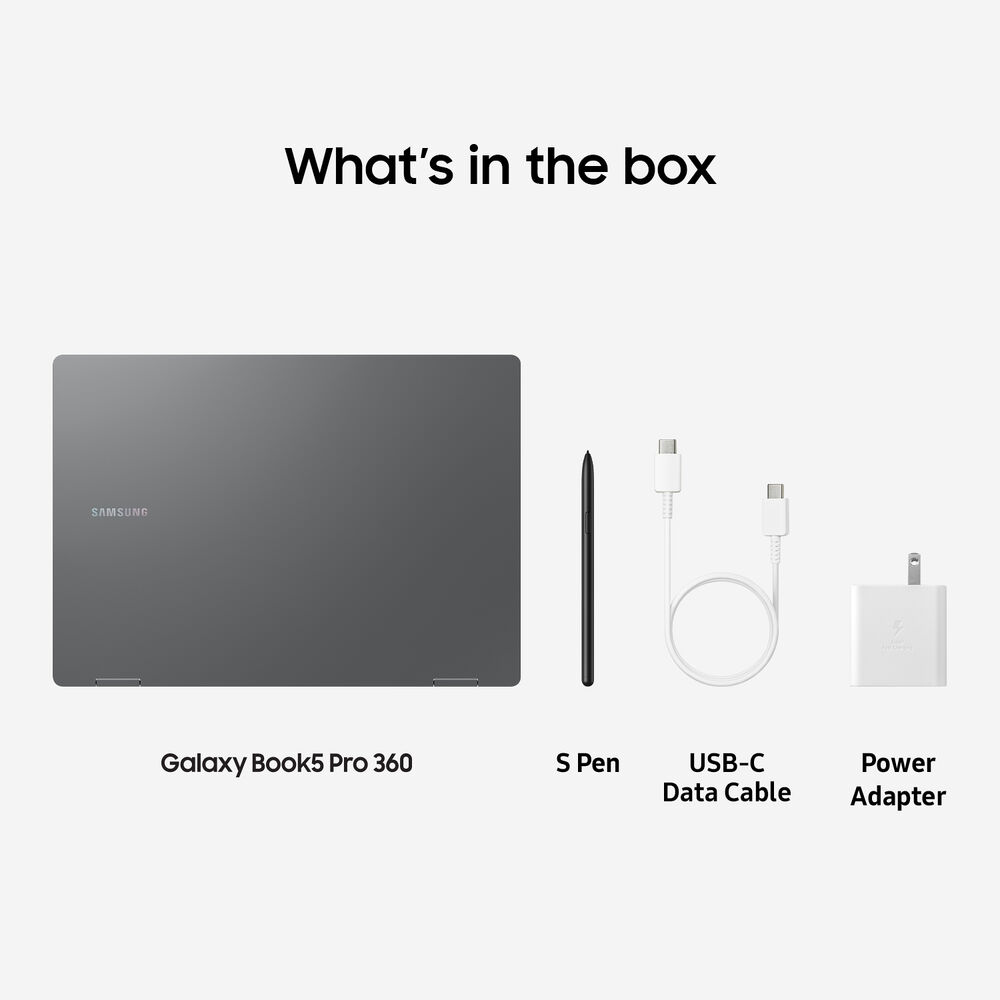 Samsung Galaxy Book5 Pro 360 NP960QHA-KG1US 16" AMOLED Intel Core Ultra 7 256V/16GB/1TB SSD/Win 11