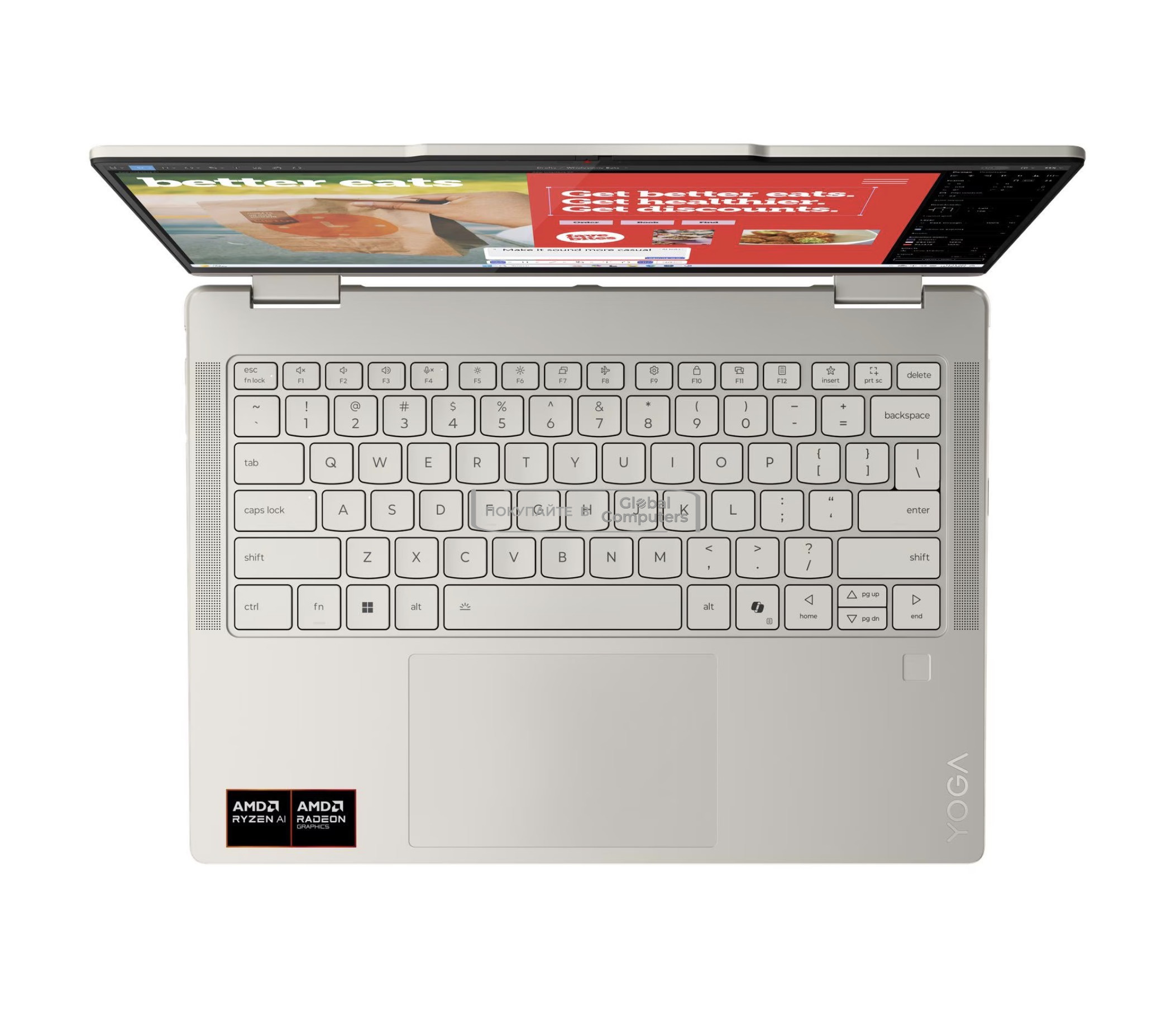 Lenovo Yoga 7 2-in-1 14AKP10 14" OLED AMD Ryzen AI 5 340/16GB/512GB SSD/Win 11 (83JR0002US) фото