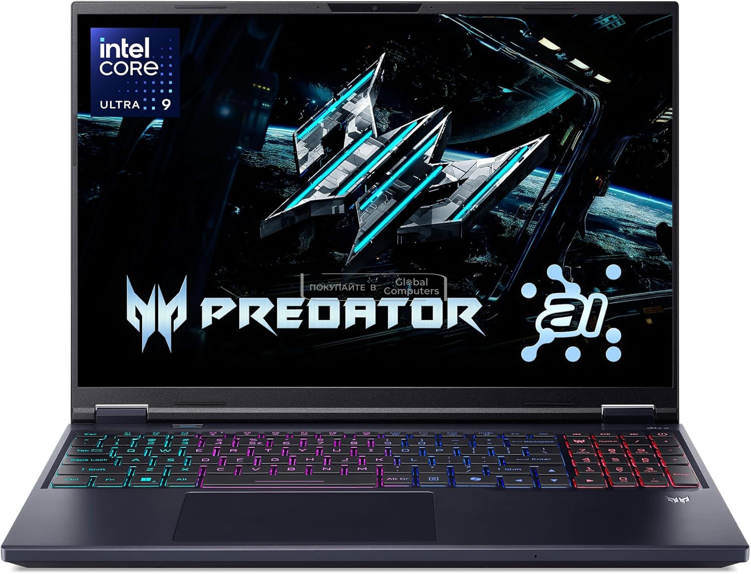 Acer Predator Helios Neo 16 AI PHN16-73-92X1 16" QHD Ultra 9 275HX/32GB/1TB SSD/RTX 5070 Ti/Win 11 фото
