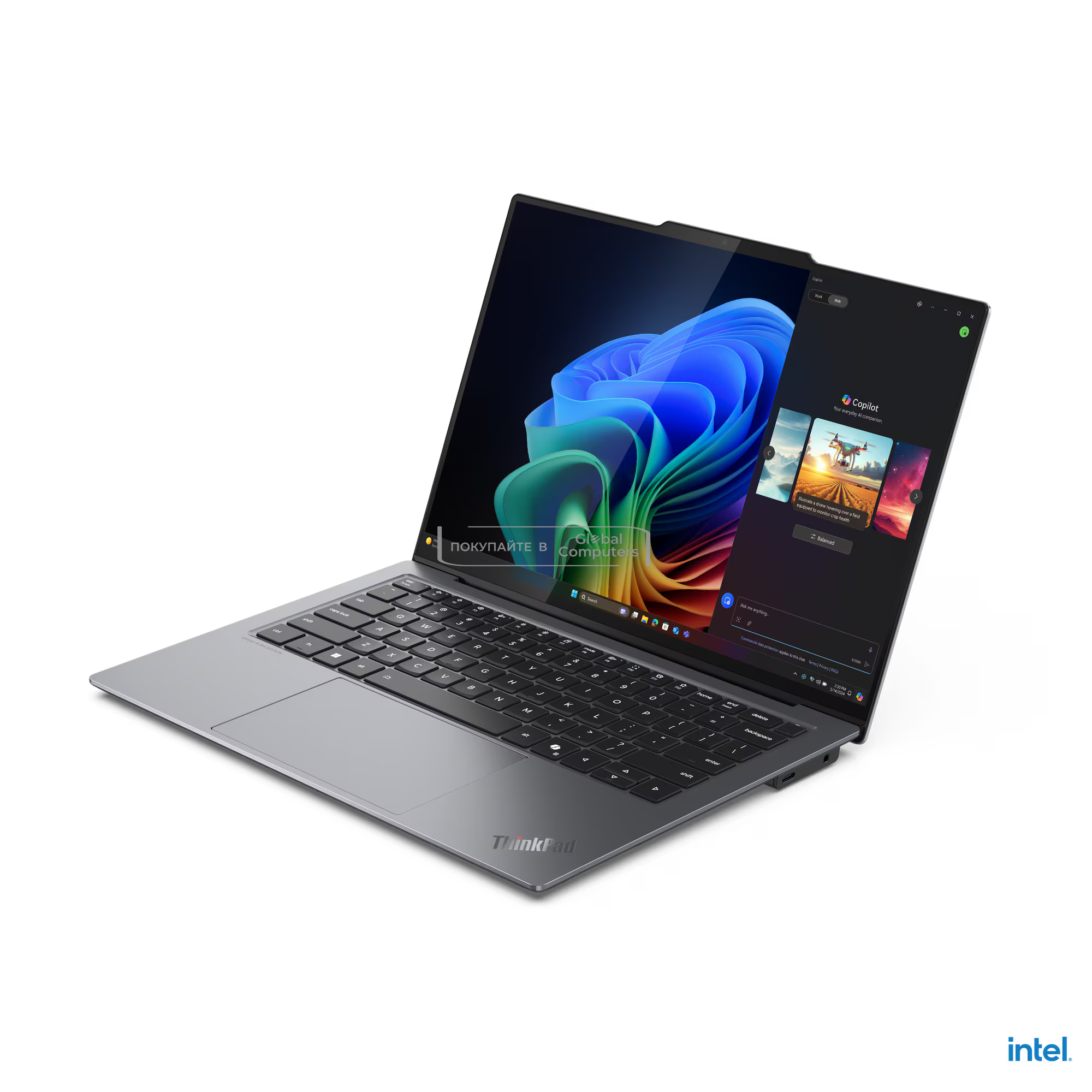 Lenovo ThinkPad X9-14 Gen 1 Aura Edition 14" OLED Core Ultra 7 258V/32GB/1TB SSD/Win 11 (21QA005NCD) фото