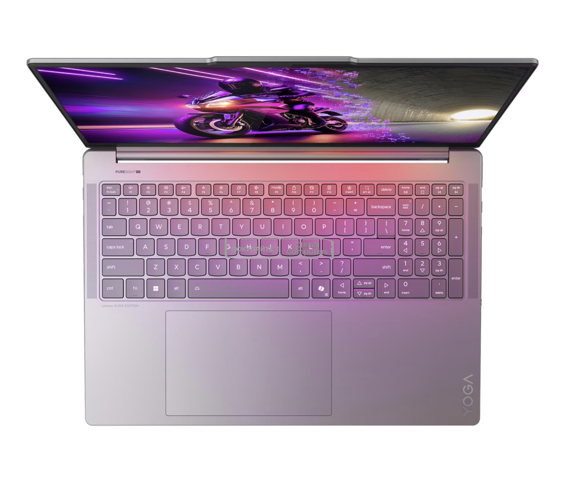 Lenovo Yoga Pro 9i Gen 10 Aura Edition 16" 2.8K Ultra 9 285H/32GB/1TB SSD/RTX 5070/Win 11 83L00050CD