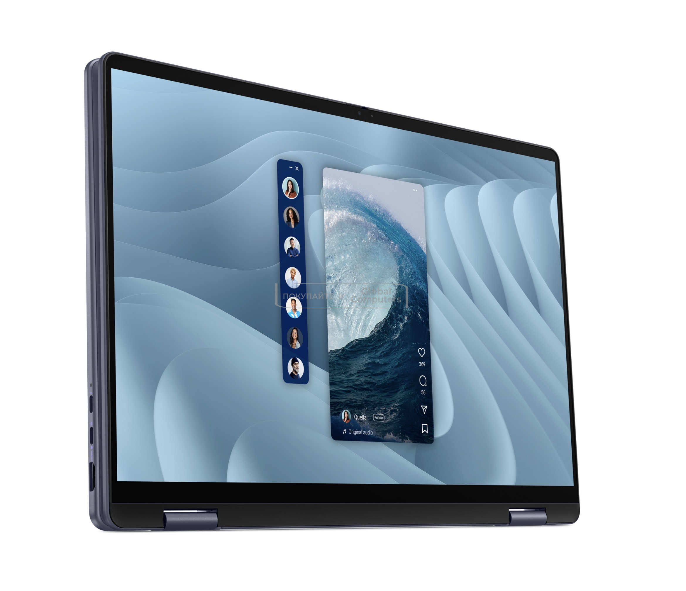 Dell 16 Plus 2-in-1 16" MiniLED Intel Core Ultra 9 288V/32GB/1TB SSD/Win 11 фото