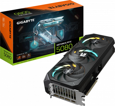 GIGABYTE GeForce RTX 5080 GAMING OC 16GB/REV1.0 (GV-N5080GAMING OC-16GD) фото