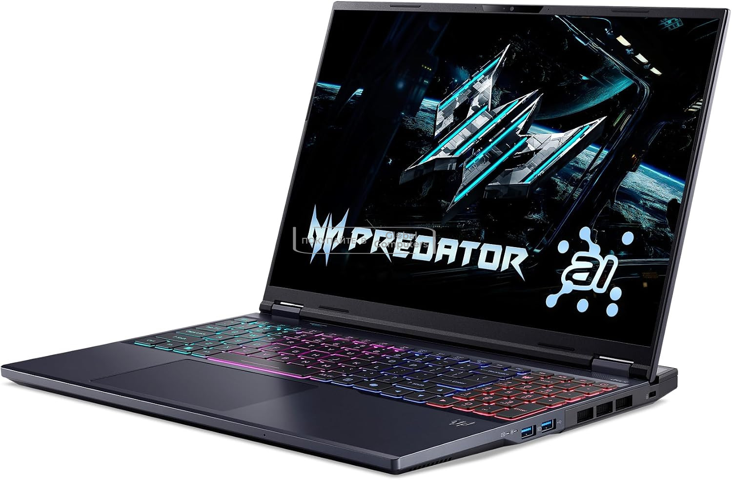 Acer Predator Helios Neo 16 AI PHN16-73-92X1 16" QHD Ultra 9 275HX/32GB/1TB SSD/RTX 5070 Ti/Win 11 фото