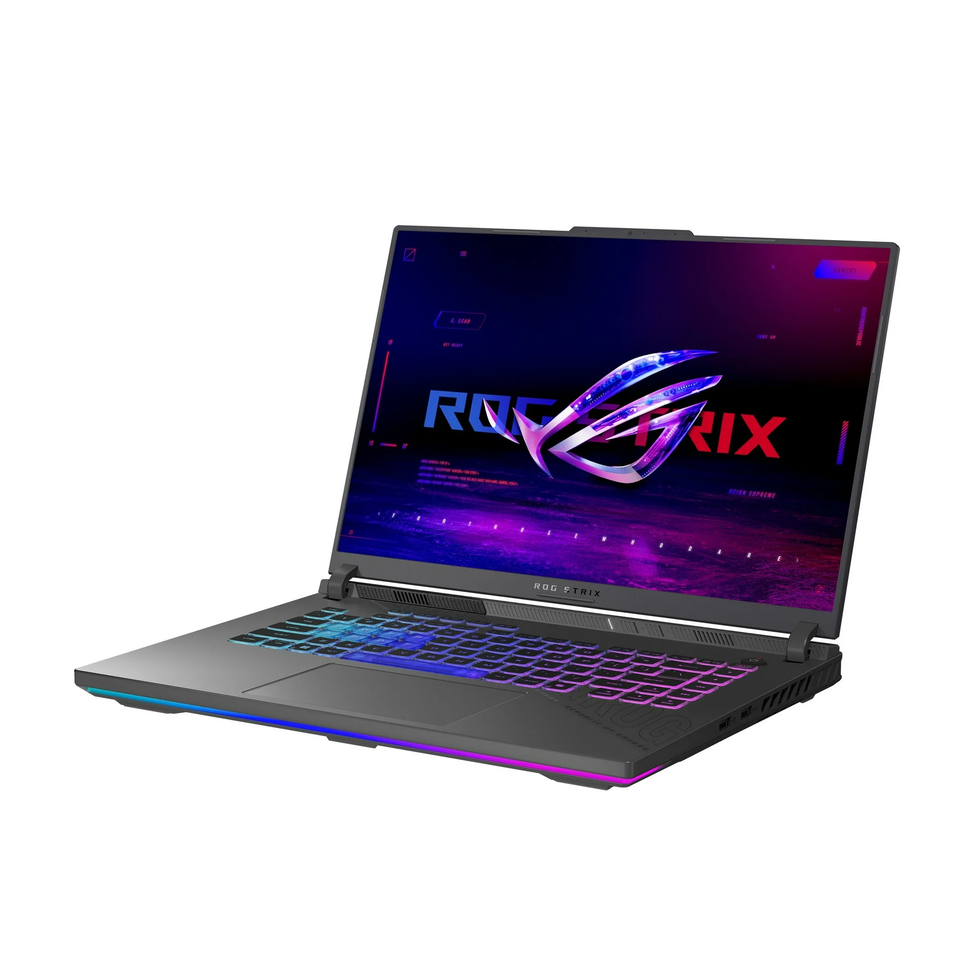 Ноутбук ASUS ROG STRIX G16 G614FR-ES96 (AMD Ryzen 9 9955HX 2.5GHz/ 16"/ 2560x1600 240Hz/ 32GB DDR5/ 1TB SSD/ RTX 5070Ti 12GB 140W/ Win 11 Home) фото