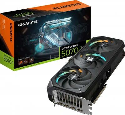 GIGABYTE GeForce RTX 5070 Ti GAMING OC 16GB (9VN507TGO-00-G10)  фото